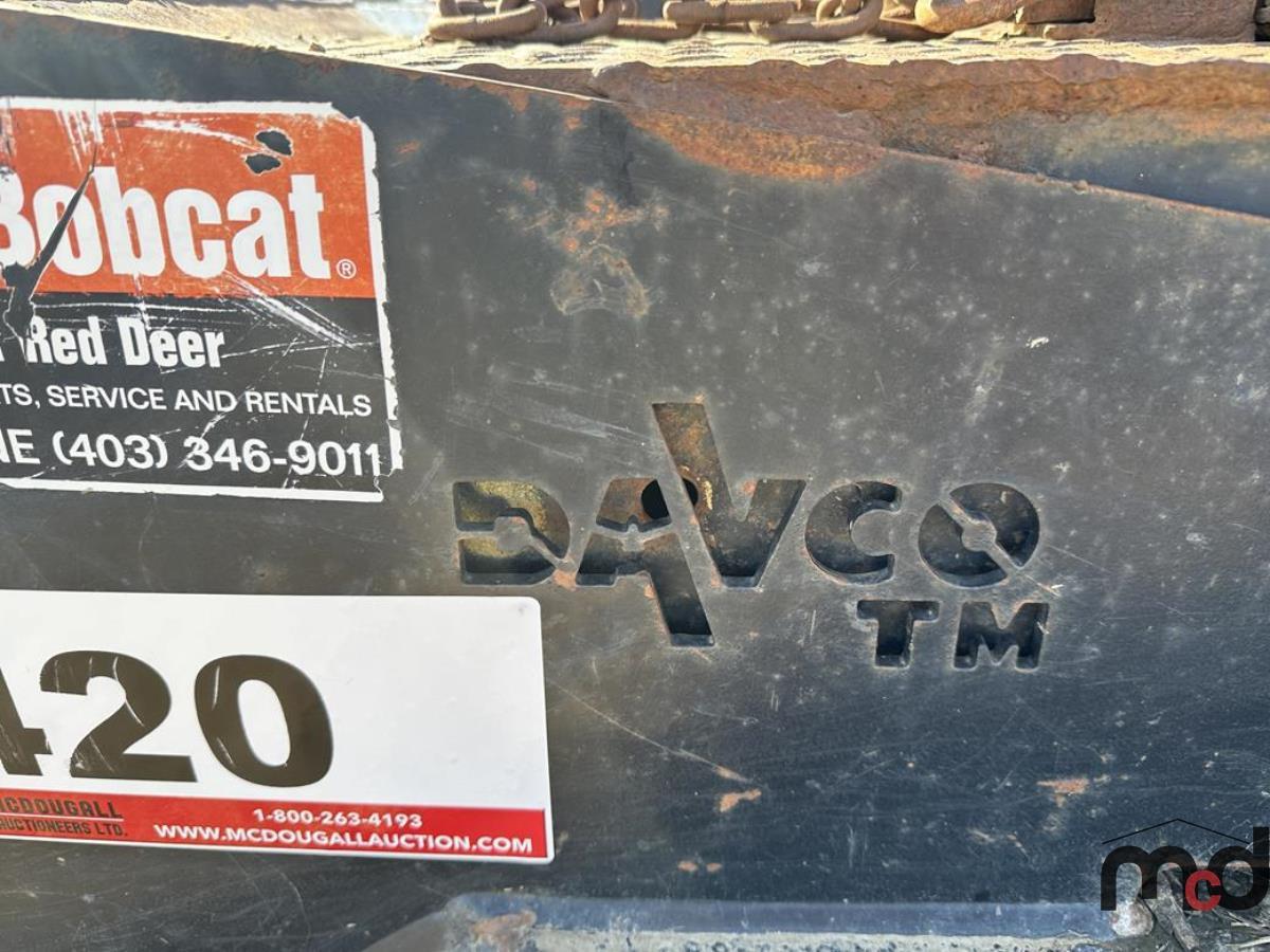 Davco 6' Brush Cutter Skid Steer Attachment